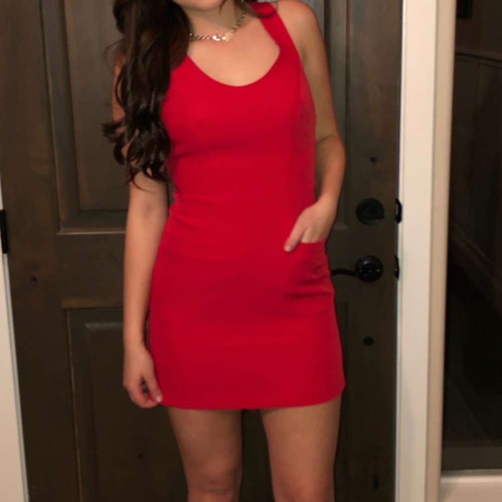 Red dress !